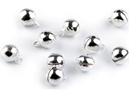 Rolničky Ø8 mm (Balení 10 ks, Varianta 2 zlatá)