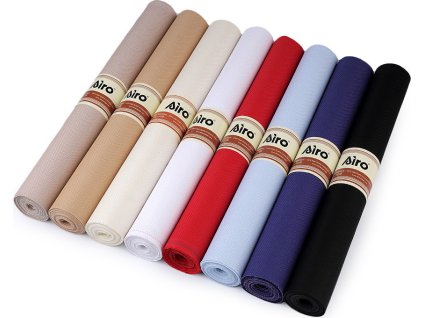 Vyšívací tkanina Kanava šíře 50 cm 54 oček (Balení 5 m, Varianta 2 vanilková)