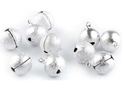 Rolničky Ø20 mm (Balení 5 ks, Varianta 1 stříbrná světlá)