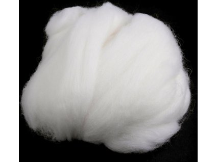 Ovčí rouno 20 g česané (Varianta 1 bílá, Balení 1 sáček)