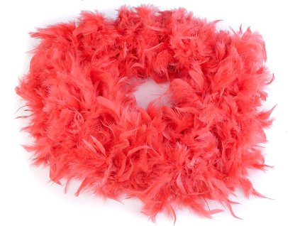 Boa - krůtí peří 90 g délka 1,8 m (Balení 1 ks, Varianta 1 bílá)