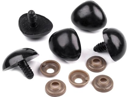 Čumák s pojistkou 18x23 mm (Varianta černá, Balení 5 sada)