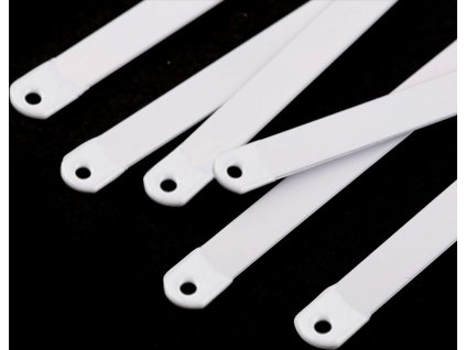 Výztuž do korzetu kovová šíře 8 mm délka 30; 35; 40 cm (Balení 2 ks, Varianta 1 (30 cm) bílá)