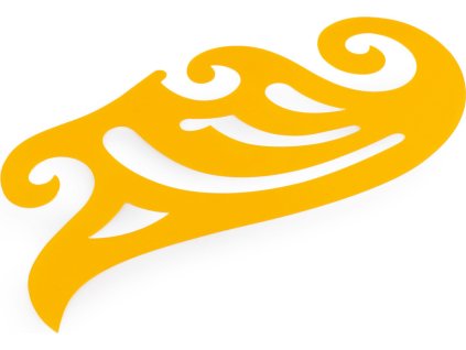 Křivítko ohebné (Balení 1 ks, Varianta 1 (28,5 cm) žlutá)