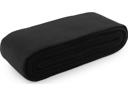 Pruženka tkaná šíře 10 cm (Balení 1 m, Varianta 7001 černá)