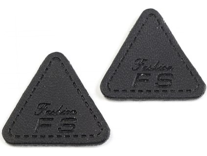 Ozdoba / nášivka / ochrana švů na oděvy 25 mm (Balení 10 ks, Varianta 1 hnědá koňak)