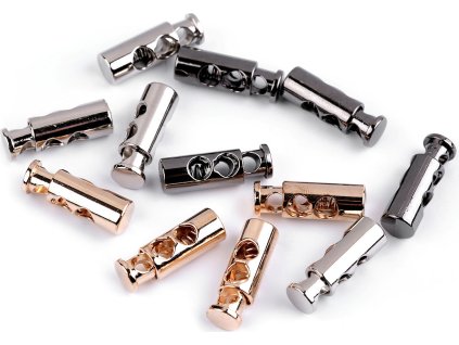 Kovové brzdičky 7x23 mm (Varianta 1 nikl, Balení 4 ks)