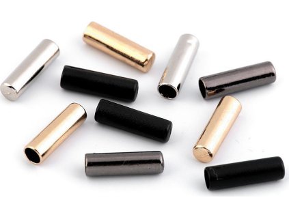 Kovová koncovka na šňůru Ø4 mm (Varianta 1 nikl, Balení 10 ks)
