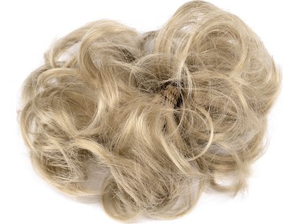 Gumička s vlasy (Balení 1 ks, Varianta 1 blond)