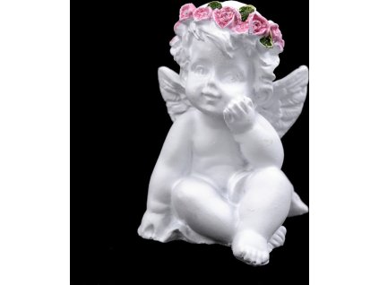 Dekorace anděl - malý (Balení 24 ks, Varianta mix variant)