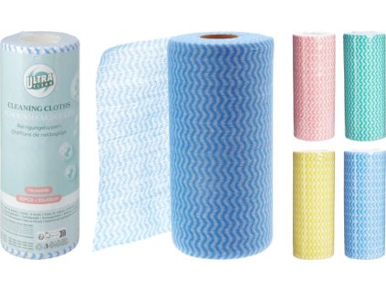 Čistící ubrousky 40 kusů 20x40cm, na roli