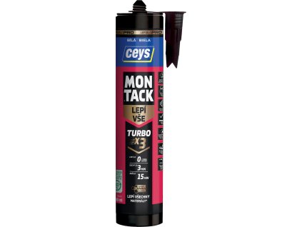 lepidlo montážní 290ml MONTACK TURBO CEYS