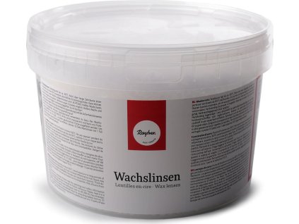 Vosk parafínový - peletky k výrobě svíček 1500 g (Varianta transparent, Balení 1 ks)