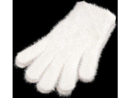 Dámské / dívčí pletené rukavice (Balení 1 pár, Varianta 1 krémová nejsvět.)