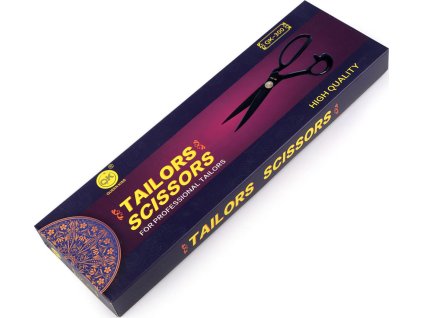 Krejčovské nůžky QK délka 32 cm s páráčkem (Balení 1 ks, Varianta černá)