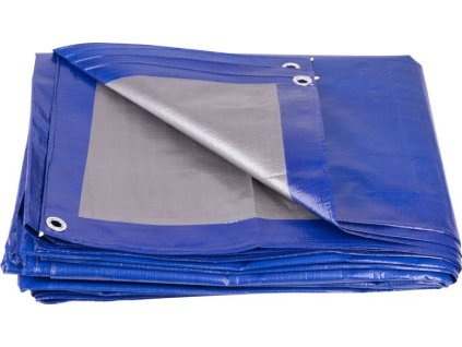 Plachta Tarpaulin Profi 2x8 m, 140 g/m, zakrývací, modrá, s oky