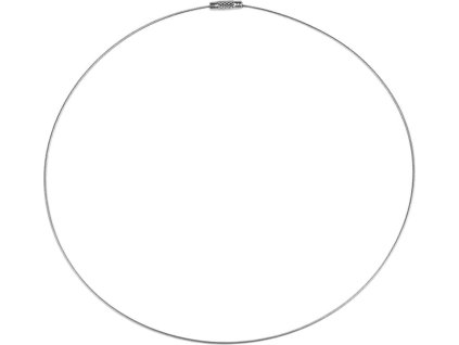 Lanko se zapínáním k výrobě náhrdelníku (Balení 1 ks, Varianta platina)