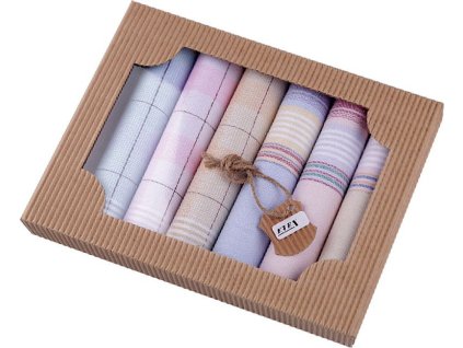 Dámský kapesník / dárková kazeta (Balení 1 krab., Varianta mix náhodných variant)