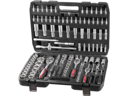 Sada náradia Strend Pro, 172 dielna, hlavice, bity, račňa, v kufri