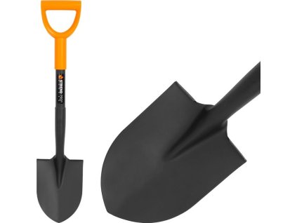 Rýč špčatý s kovou násadou ErgoLine700 Mini MattPo