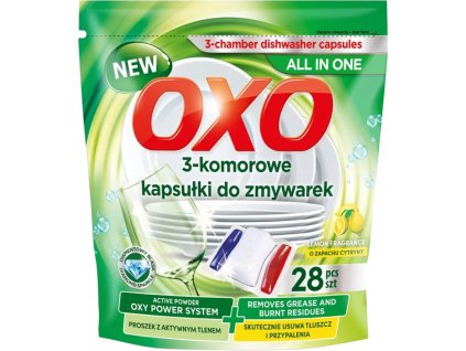 oxo kapsle do mycky 3komorove 28 x 14 g