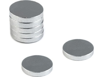 Magnet Ø10 mm (Balení 5 ks, Varianta nikl)