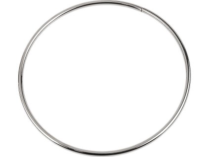 Kovový kruh / ucho na tašku Ø16 cm (Varianta 1 nikl, Balení 1 ks)