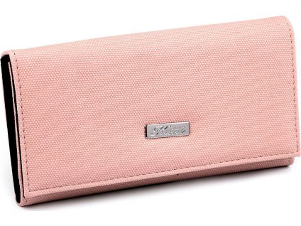 Dámská peněženka vážky a motýli 9,5x19 cm (Balení 1 ks, Varianta 5 pudrová)