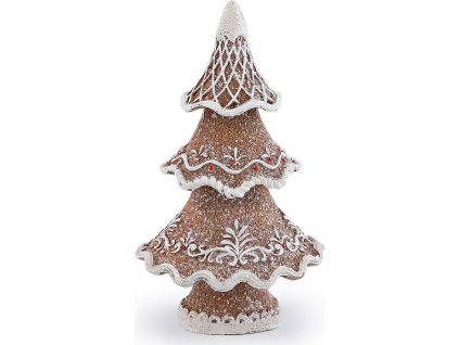 Vánoční stromeček imitace perníku (Balení 1 ks, Varianta hnědá přírodní)
