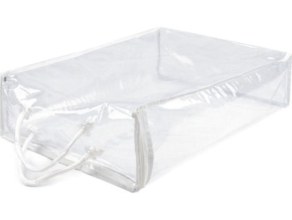 Úložný box / obal PVC se zipem (Varianta transparent, Balení 1 ks)
