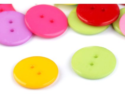 Knoflík barevný mix velikost 36" (Balení 100 ks, Varianta mix barev)
