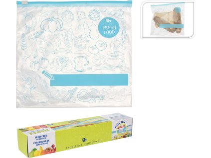 Sáček se zipem 3l (10ks) s potiskem