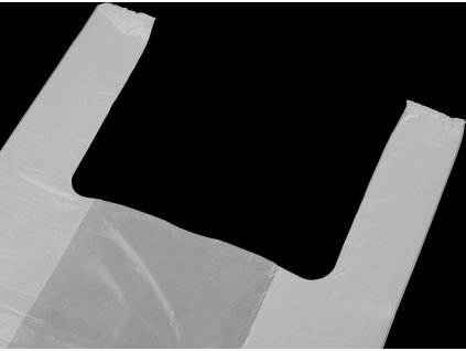Taška mikrotenová 30x37 cm (Balení 100 ks, Varianta 1 bílá mléčná)