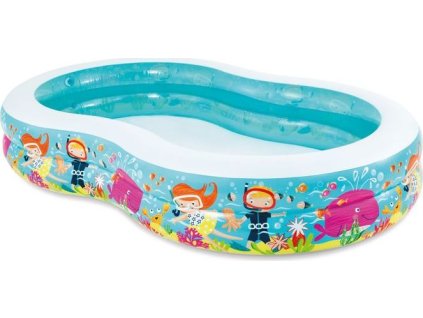 Bazén Intex® 56490, Seashore, dětský, nafukovací, 262x160x46 cm