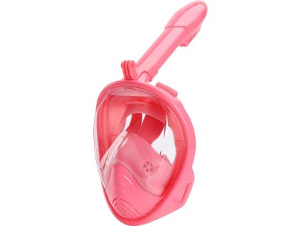 Maska šnorchlovací Destiny, celoobličejová, pro děti, 4+, XS, růžová