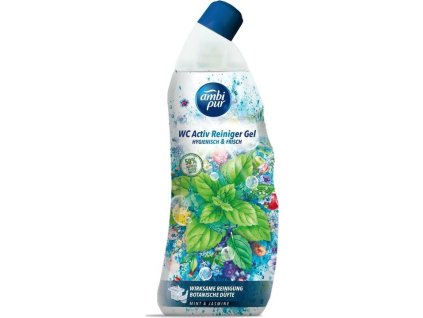 Ambipur WC Active gel růžový ibišek a růže 750ml