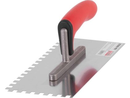 Hladítko Strend Pro Premium BRAVO RED SoftHand, , 270x130 mm, 0,7 mm, e8 mm, nerez