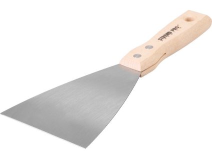 Stěrka Strend Pro Premium S295, 100x1,2 mm, Inox/nerez, buková rukojeť