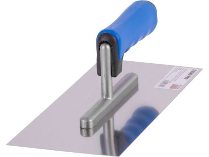 Hladítko Strend Pro Premium, BLUE SoftTouch, 270x130 mm, rovné, nerez