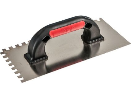 Hladítko Strend Pro Premium, EXC RED-Black, U-plast. rukojeť, 270x130 mm, e4 mm, 0,7 mm, nerez