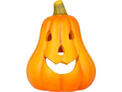 Dekorace MagicHome Nature, Dýně dlouhá, terakota, 11x10x14 cm