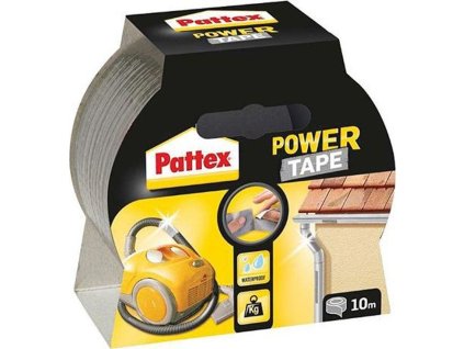 Páska Pattex® Power Tape, lepící, 50 mm, L-10 m, stříbrná