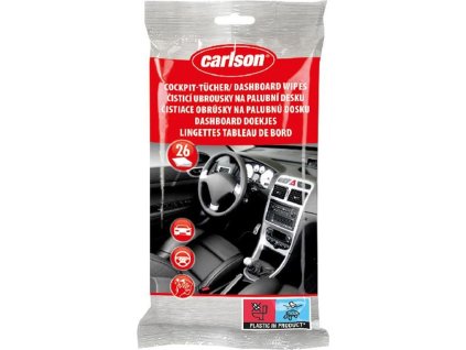 Ubrousky čistící carlson, na palubní desku, na auto, 26 ks