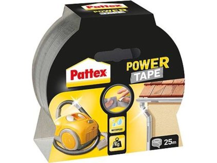 Páska Pattex® Power Tape, lepící, 50 mm, L-25 m, stříbrná