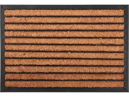 Rohožka MagicHome RBC 129, před dveře, Lines, 40x60 cm, guma/kokos