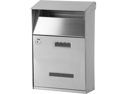 Schránka GL-16S, 320x105x215 mm, poštová, nerez
