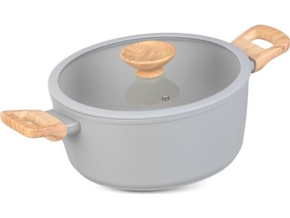 Kastrol MagicHome Harmony, se skleněnou poklicí, 24 cm