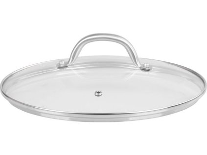 Pokrievka MagicHome Copper Line, sklenená, 26 cm