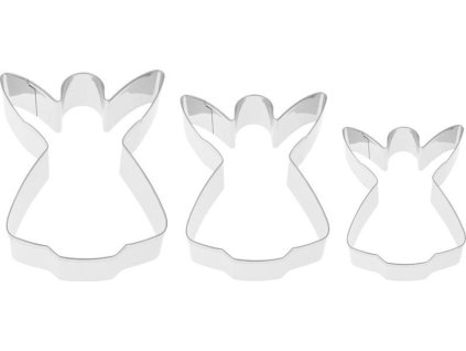 Vykrajovačka MagicHome Vánoce, na pečení, anděl, formička, 3 ks