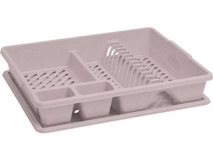 Odkapávač Curver® 176040, na kuchyňské nádobí, béžový Lux, 45x38x8 cm